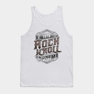 'Born to be a Rock Star' Amazing Rock n Roll Rocker Gift Tank Top